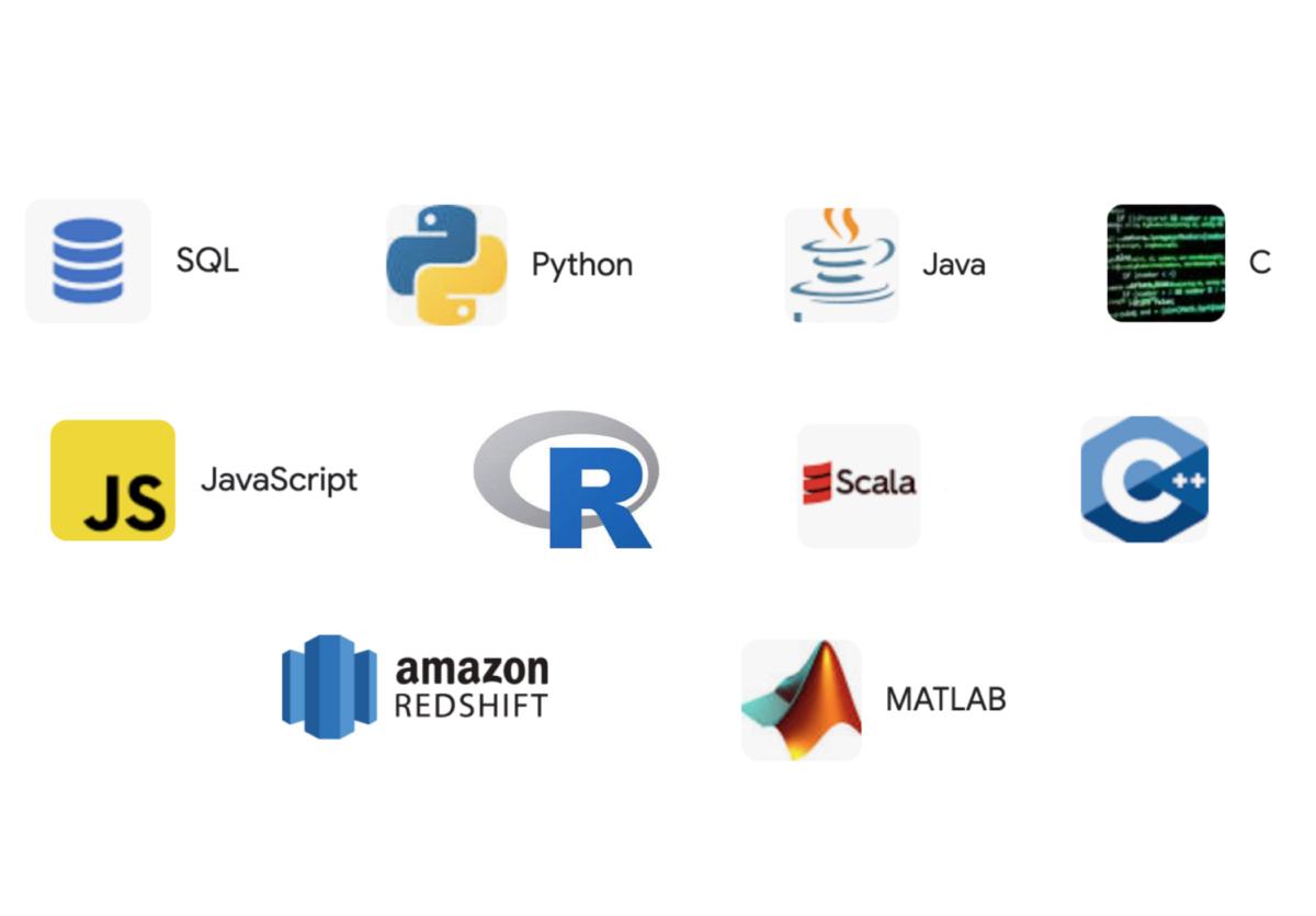 Supported BI Programming Languages